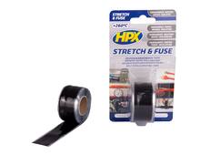 HPX Stretch & Fuse zelfvulkaniserende tape ZWART 25MM X 3M
