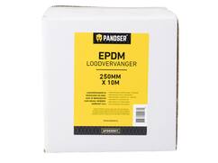 Pandser Loodvervanger EPDM zwart 10Mx250MM