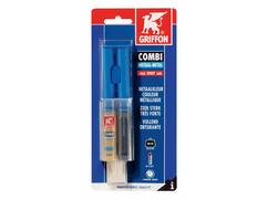 Griffon Epoxylijm metaal 2-componenten, metaalkleur 24 ml
