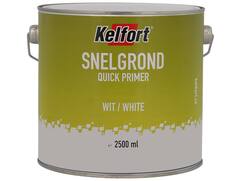 Kelfort Grondverf wit snel 2500 ml