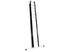 Kelfort Reformladder zwart gecoat met stabilisatiebalk 3X12 TR