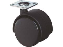 KELFORT Meubelwiel met plaat 50 KG 50 MM