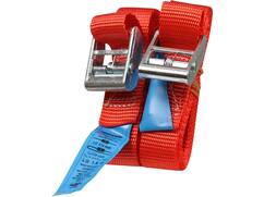 Kelfort Spanband rood met klemgesp 25 mm X1,5 meter
