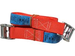 Kelfort Spanband rood met klemgesp 25 mm X2,0 meter