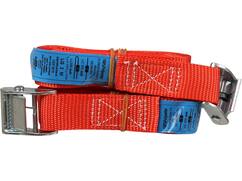 Kelfort Spanband rood met klemgesp 25 mm X2,0 meter