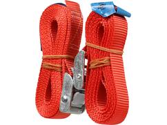 Kelfort Spanband rood met klemgesp 25 mm X2.5 meter
