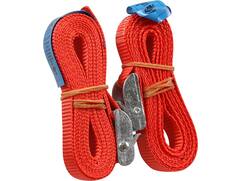 Kelfort Spanband rood met klemgesp 25 mm X2.5 meter