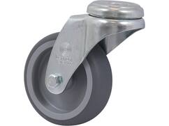 KELFORT Zwenkwiel met boutgat 60 KG 75 MM