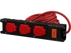 Kelfort Contactblok nylon met kabel H07M-F 3delig 10M 3X1,5