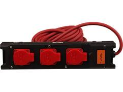 Kelfort Contactblok nylon met kabel H07M-F 3delig 10M 3X1,5