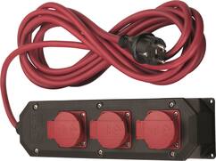 Kelfort Contactblok nylon met kabel H07M-F 3delig 5M 3X2,5