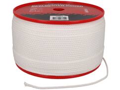 Kelfort Koord gevlochten wit 3 MM