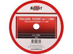 Kelfort Staalkabel geg 6x7 1,5 MM