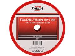 Kelfort Staalkabel geg 6x19 5 MM