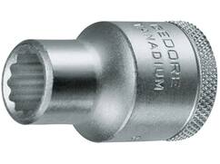 GEDORE Dopsleutel 12-kant 1/2 D19 9 MM