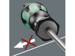 WERA Schroevendraaier met boring torx 367 BO TX20