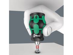 WERA Bitschroevendraaier met houder Stubby 6-DELIG