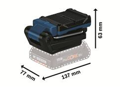 Bosch LED lamp accu PRO GLI 18V-800 Lumen