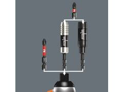 WERA Bithouder met snapring en magneet 897/4 IMP 75MM