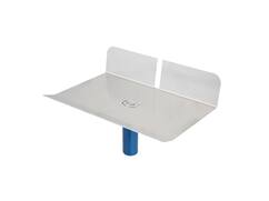 Melkmeisje Voegbord/voegpalet RVS 280 X 190