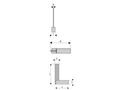 Volkel Blokwinkelhaak 300X200 MM