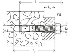 FISCHER Snelbouwanker FBN II 8/5K M8X56