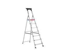 ALTREX Huishoudtrap aluminium Double Decker 1X7