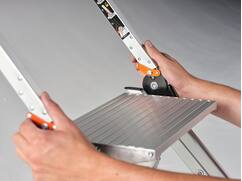 Altrex Trap aluminium LITTLE GIANT - JUMBO STEP 3 TREDEN