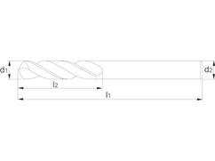 Phantom Metaalboor HSS 11.130E / 1 stuks 3 MM