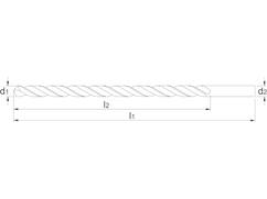 Phantom Metaalboor HSS 11.815E / 1 stuks 3,2 MM