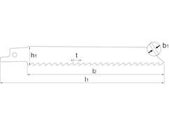 Phantom Reciprozaag 64.600 / 5 stuks R 230-4,2C
