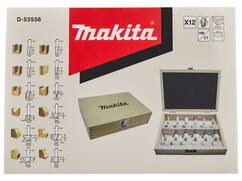 Makita frezenset 12-delig in kist