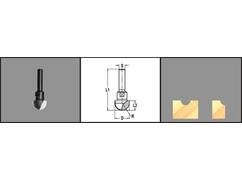 TRASCO Holprofielfrees D8 R9,5