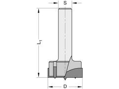 Trasco Cilinderkopboor HM 30 MM L=65