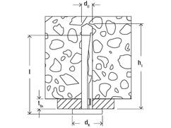 Fischer Plafondanker FDN II 6/5 43MM 100st