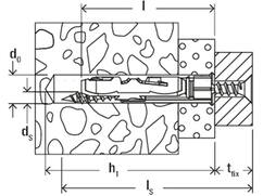 Fischer Hollewandplug DUOTEC 12MM 10st