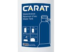 Carat Waterdruktank kunststof 10LTR