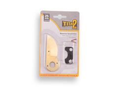 TITAN Bovenmes voor Titan TITANIUM COATING