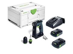FESTOOL Accu schroefboormachine CXS 18 C3,0-PLUS 18V/3,0AH