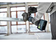 FESTOOL Accu haakse slijpmachine AGC 18-125 EB-BASIC 18V