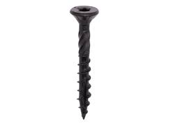 Woodies Ultimate schroef platte kop shield zwart 5.0X50/30 200st