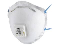 3M Stofmasker met uitademventiel 8322 FFP2 NR.D 10st