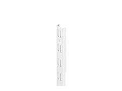 DX Wandrail dubbel wit gelakt es 0995d we 995 MM