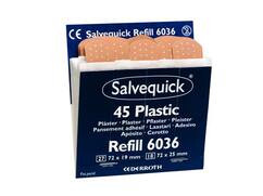 Salvequick Pleister plastic 6036 6X45stuks 6st