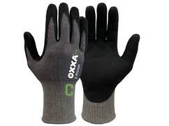 OXXA Werkhandschoen zwart/grijs E-Mission Cut C 52-700 8/M