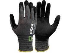 OXXA Werkhandschoen zwart/peper & zout E-Mission-Prime Cut D 52-720 10/XL