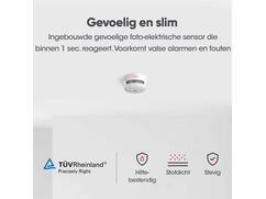 X-SENSE Rookmelder Draadlooskoppelbaar 500.XS01.W 3V