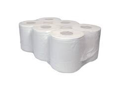 Marree Poetspapier 2-laags recycled wit op rol 20 CM-120 meter