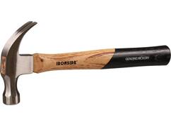 Ironside Klauwhamer met houten steel 570 gram 25 mm