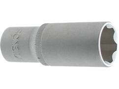 Ironside Dopsleutel chroom verlengd 3/8 13 mm (63 mm)